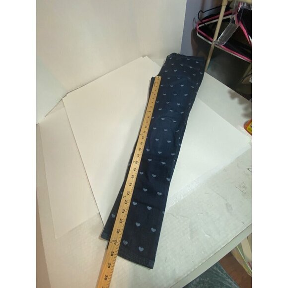 Adriano Goldschmeid Stevie Ankle Slim Straight Leg Jeans Hearts Women’s 27R - Picture 9 of 9